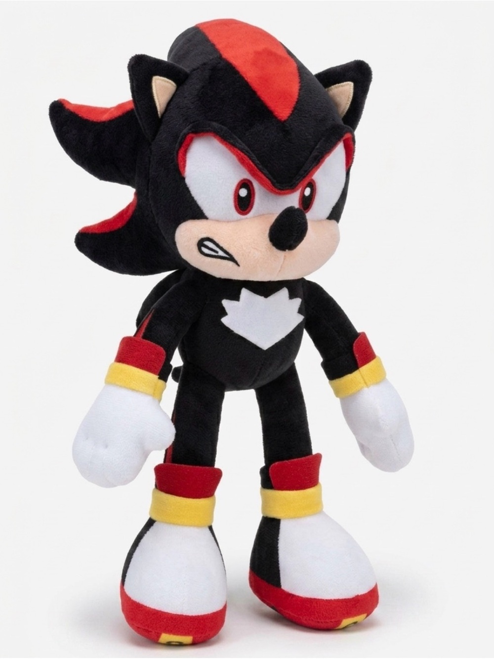 Black & Red Hedgehog Plush Toy by SEGA – Soft Collectible Stuffed Animal